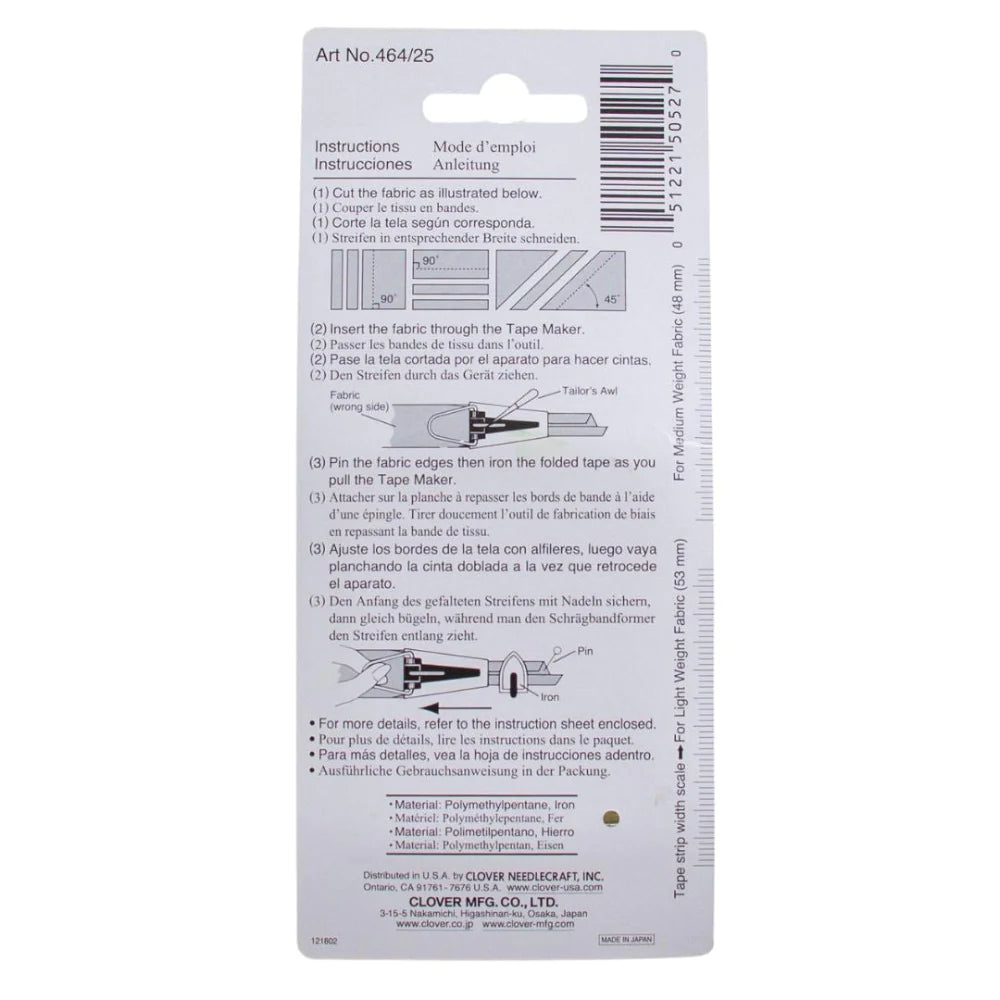 Clover - Bias Maker 25mm/1"