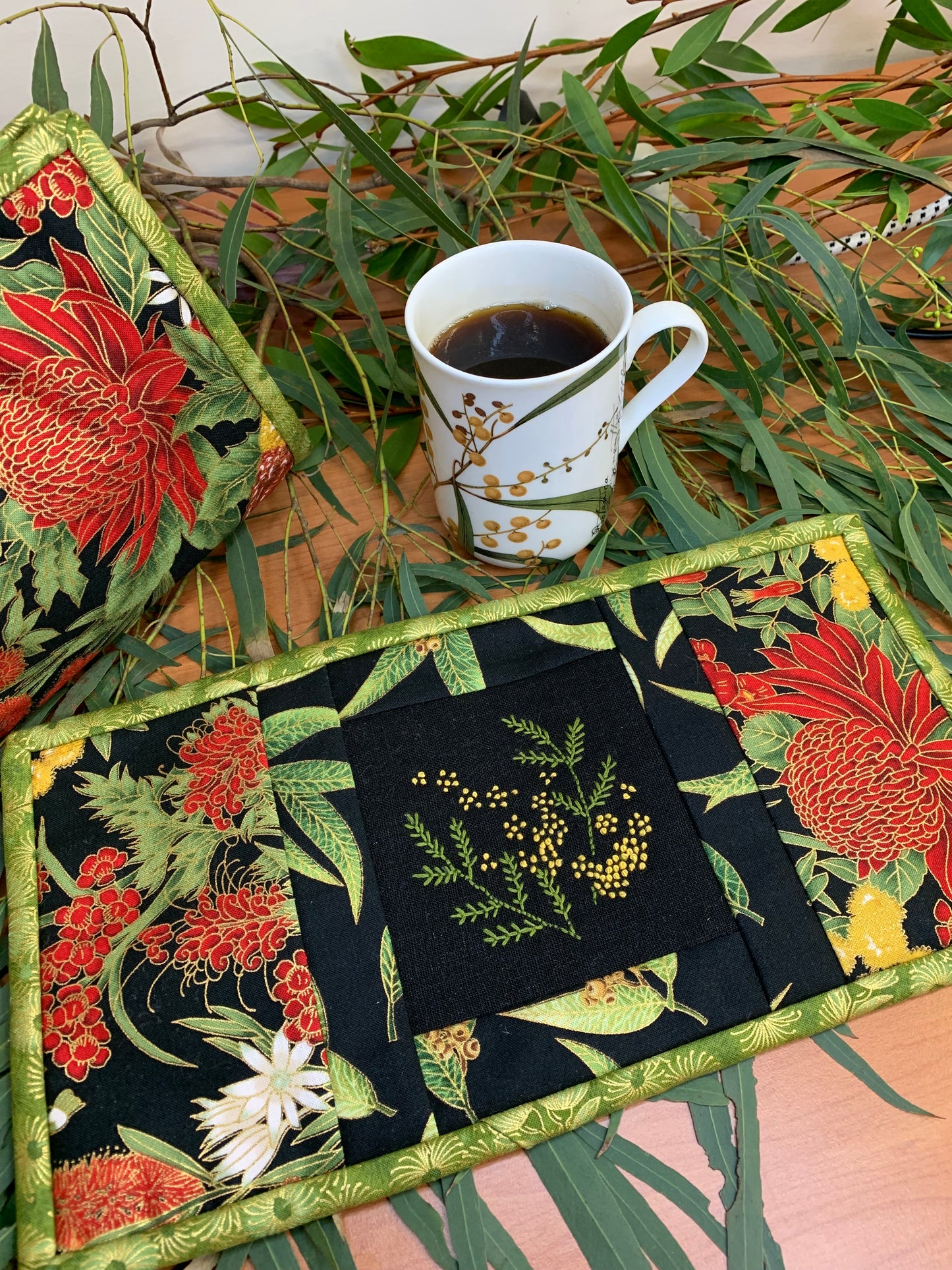 Mug Mat - Kit - Wattle