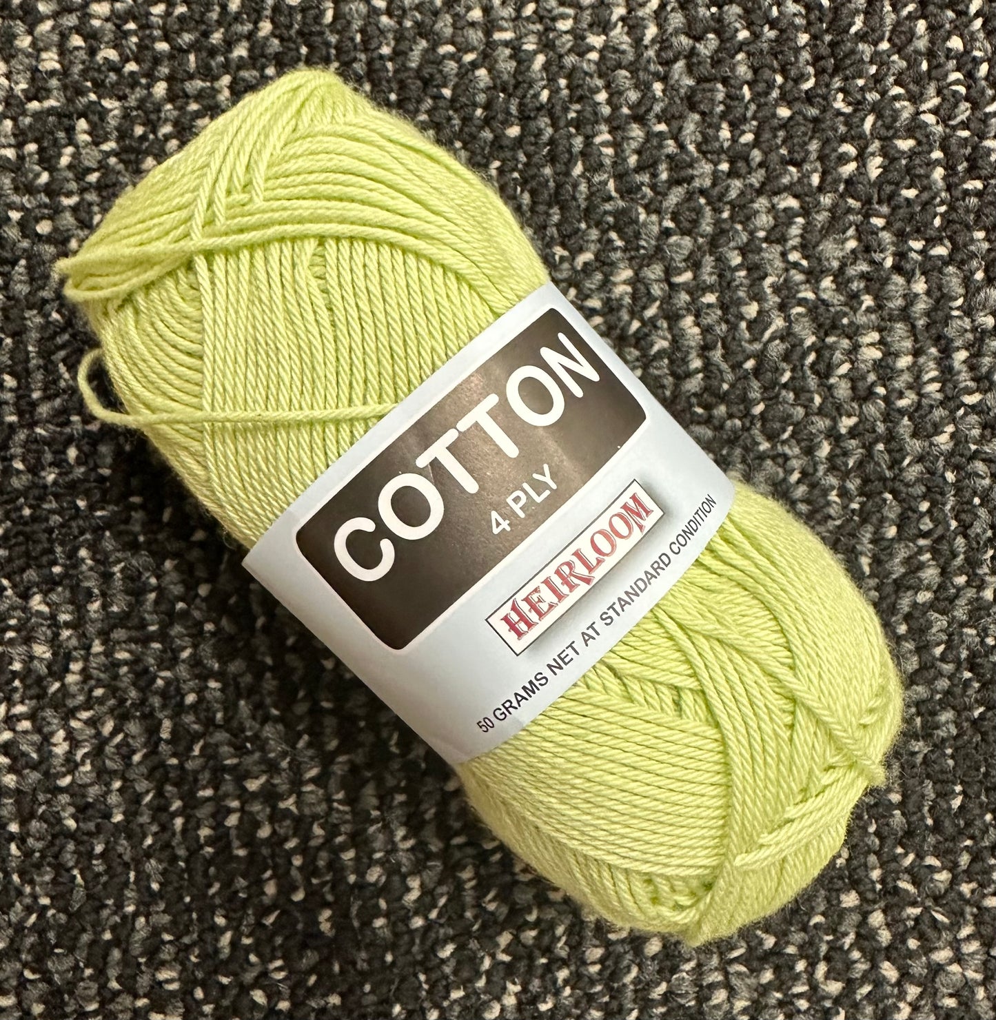 Heirloom Thread - 4PLY LIME