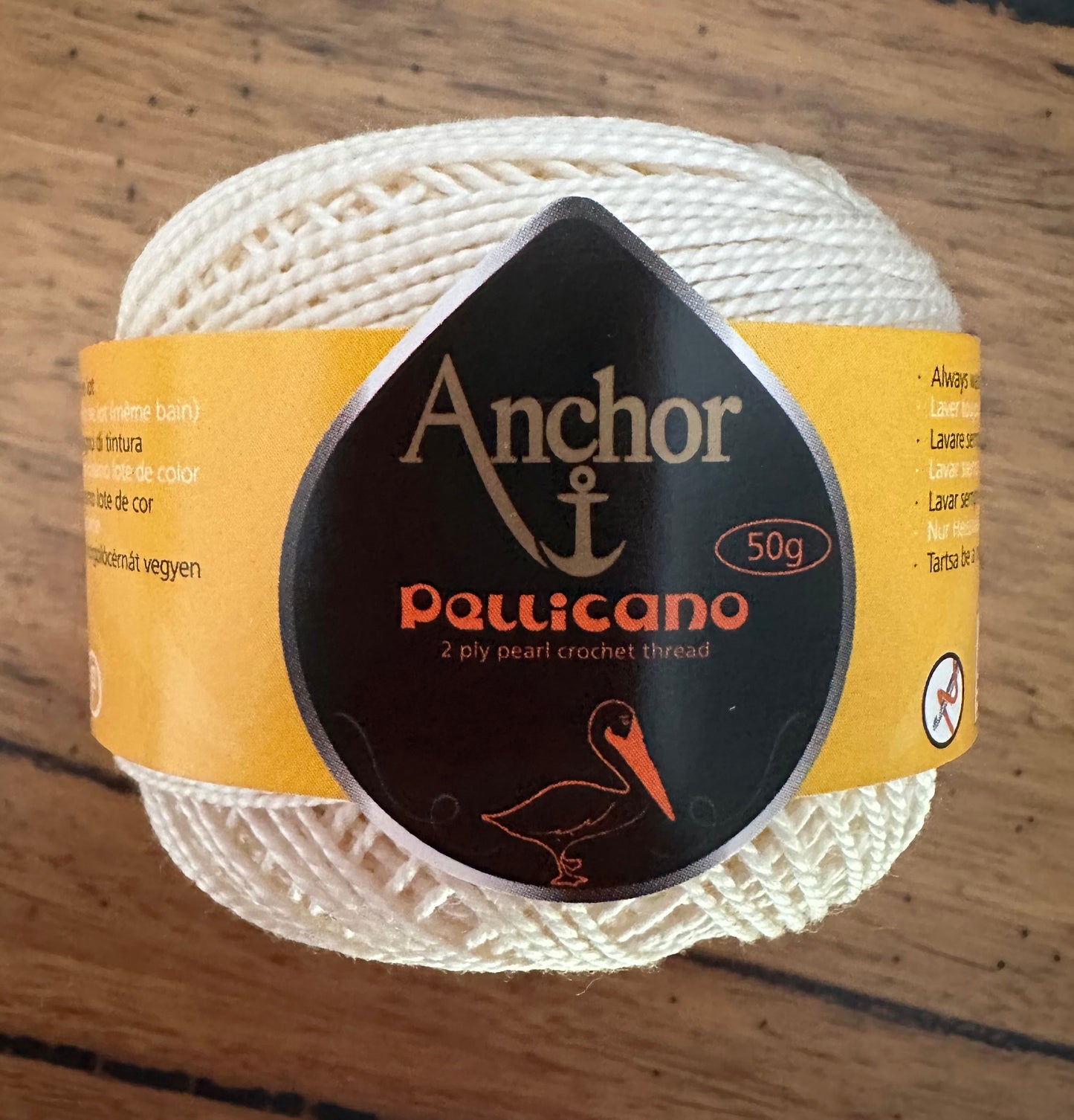 Pellicano Thread - 2 PLY Cream
