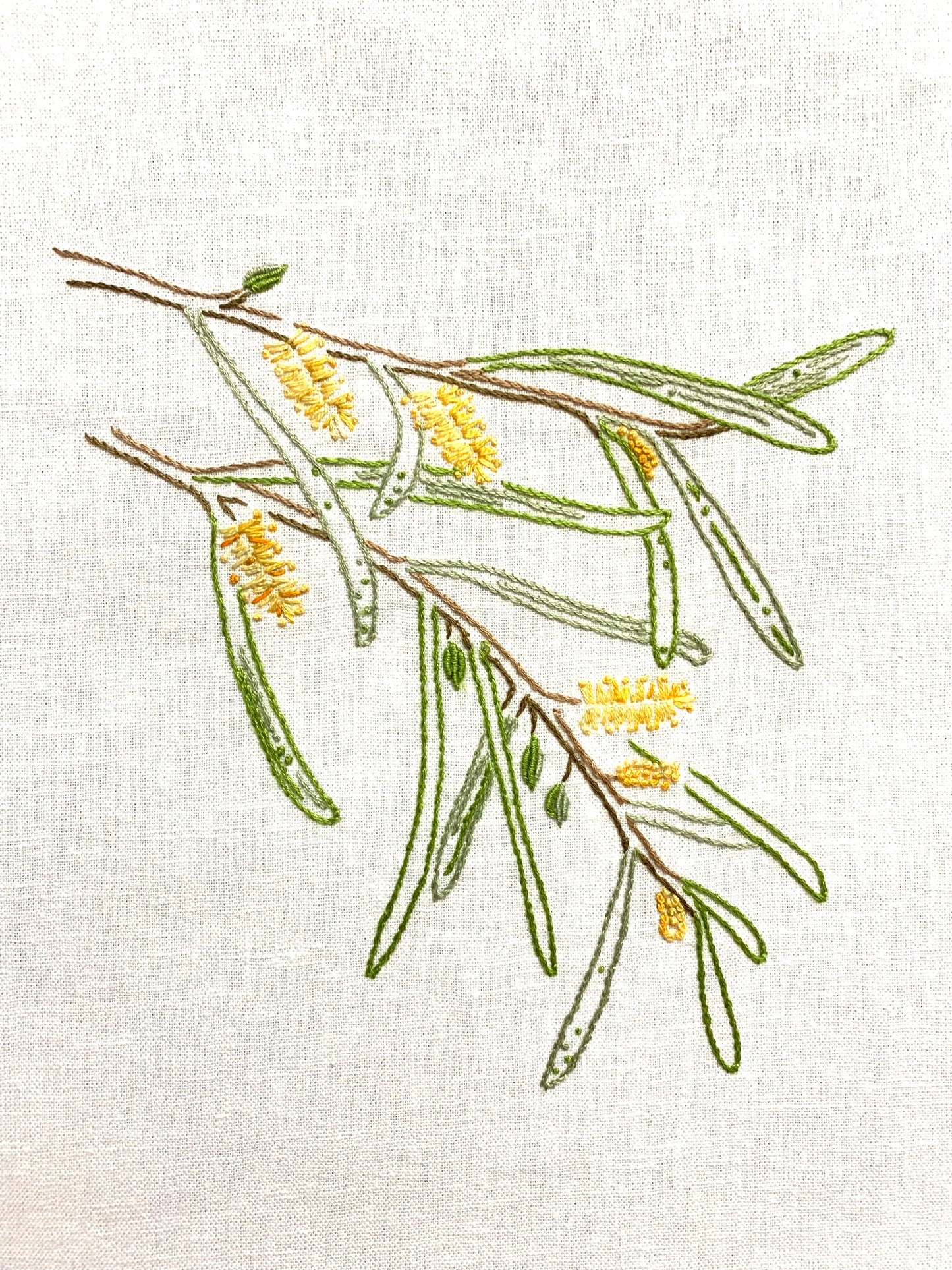 Australian Stitchery - Long Wattle