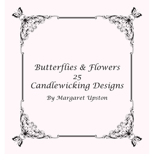 Butterflies & Flowers - Candlewicking Book