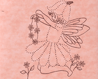 Mystical Fairies - Candlewicking Kit - Complete Quilt