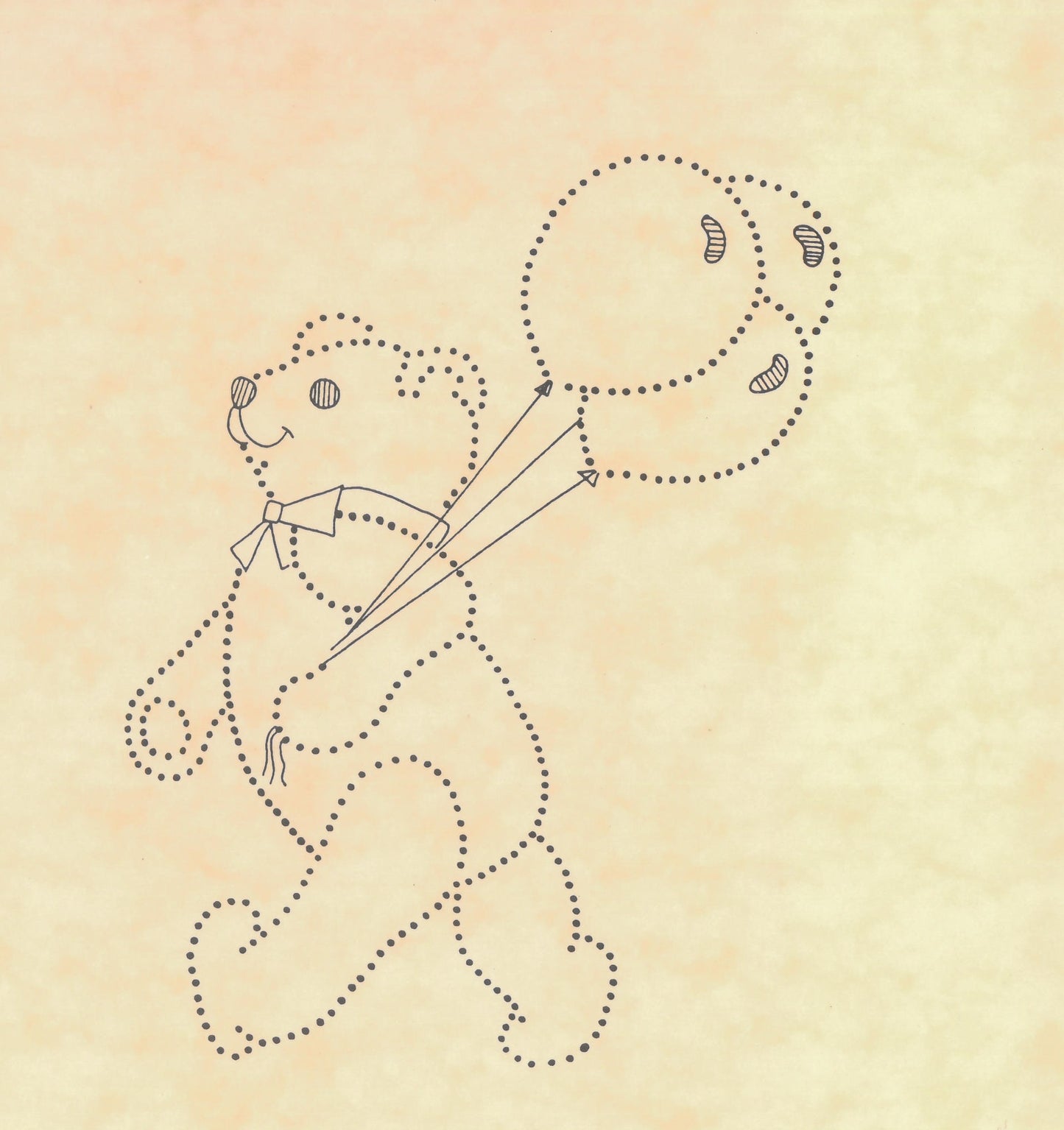 Bear - Candlewicking Kit - Complete Quilt