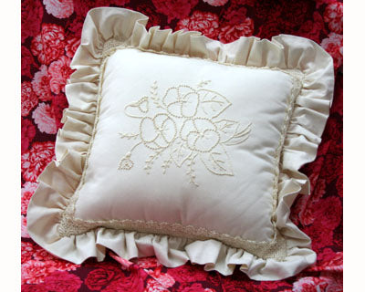 Floral - Candlewicking Kit - Cushion