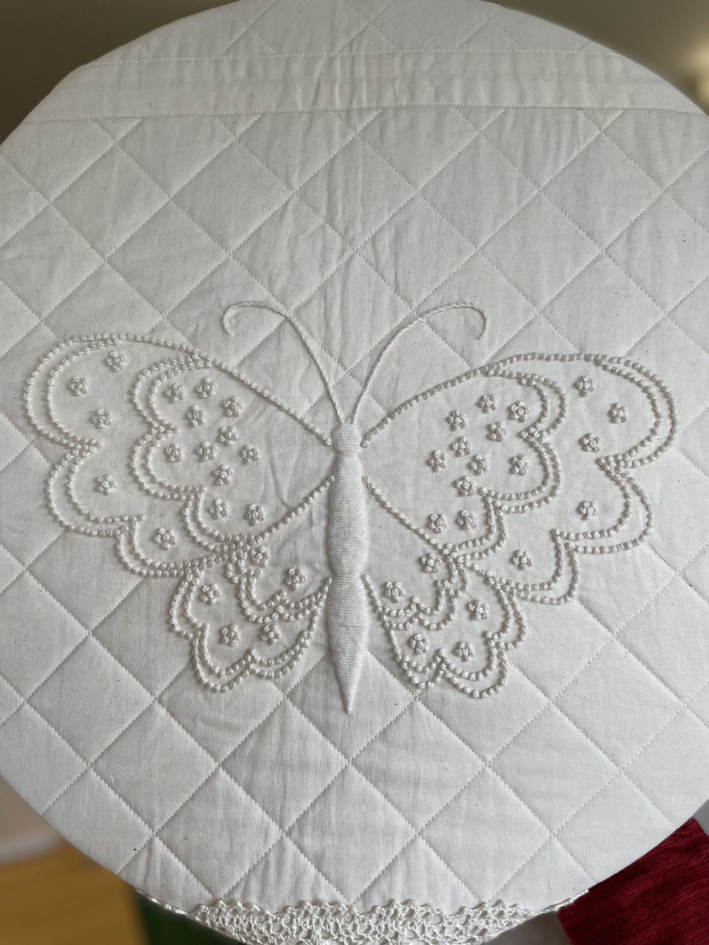 Butterfly - Candlewicking Kit - Cushion #2