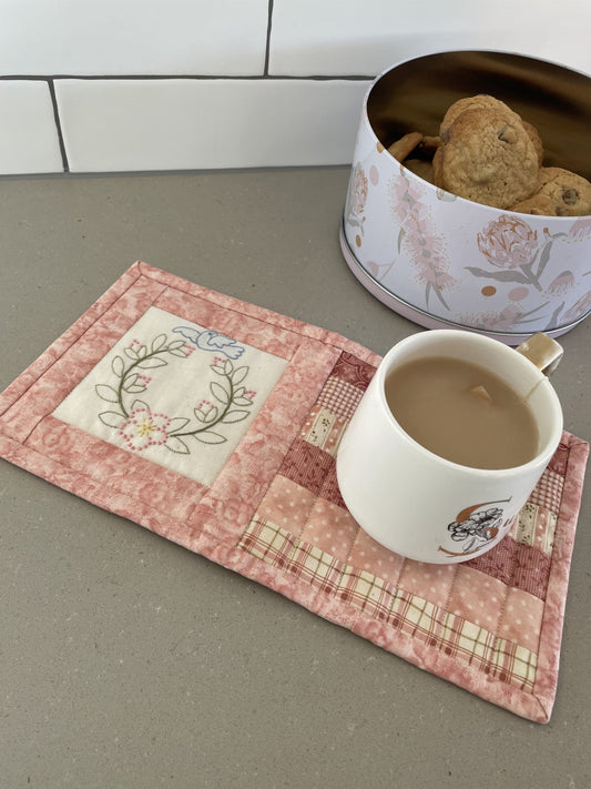 Mug Mat - Kit - Pink